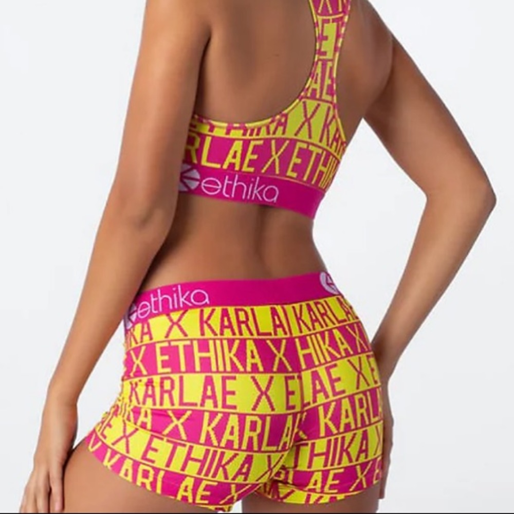 EthikaXJerrika Karlae Bulletin Sports Bra/Shorts